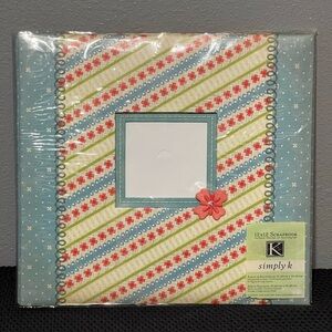 K&Company Simply K Mabel Scrapbook 20 Top Feed Pages 12x12 New #30-930216